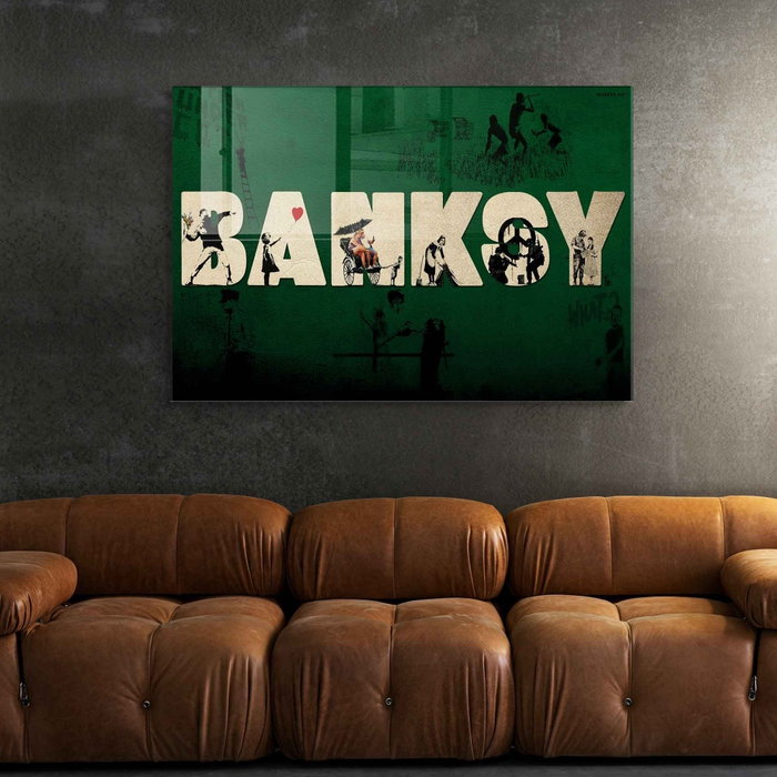 Wallity Cuadro Decorativo de Vidrio Templado Multicolor 70 x 100 cm Wallity Cuadro Decorativo de Vidrio Templado Multicolor 70 x 100 cm